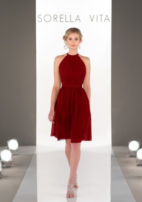Flirty Bridesmaids Dress 8639