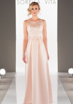 腮红护套bridesmaids礼服风格8430