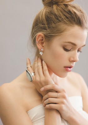 Distance Of Dawn Earrings Silver